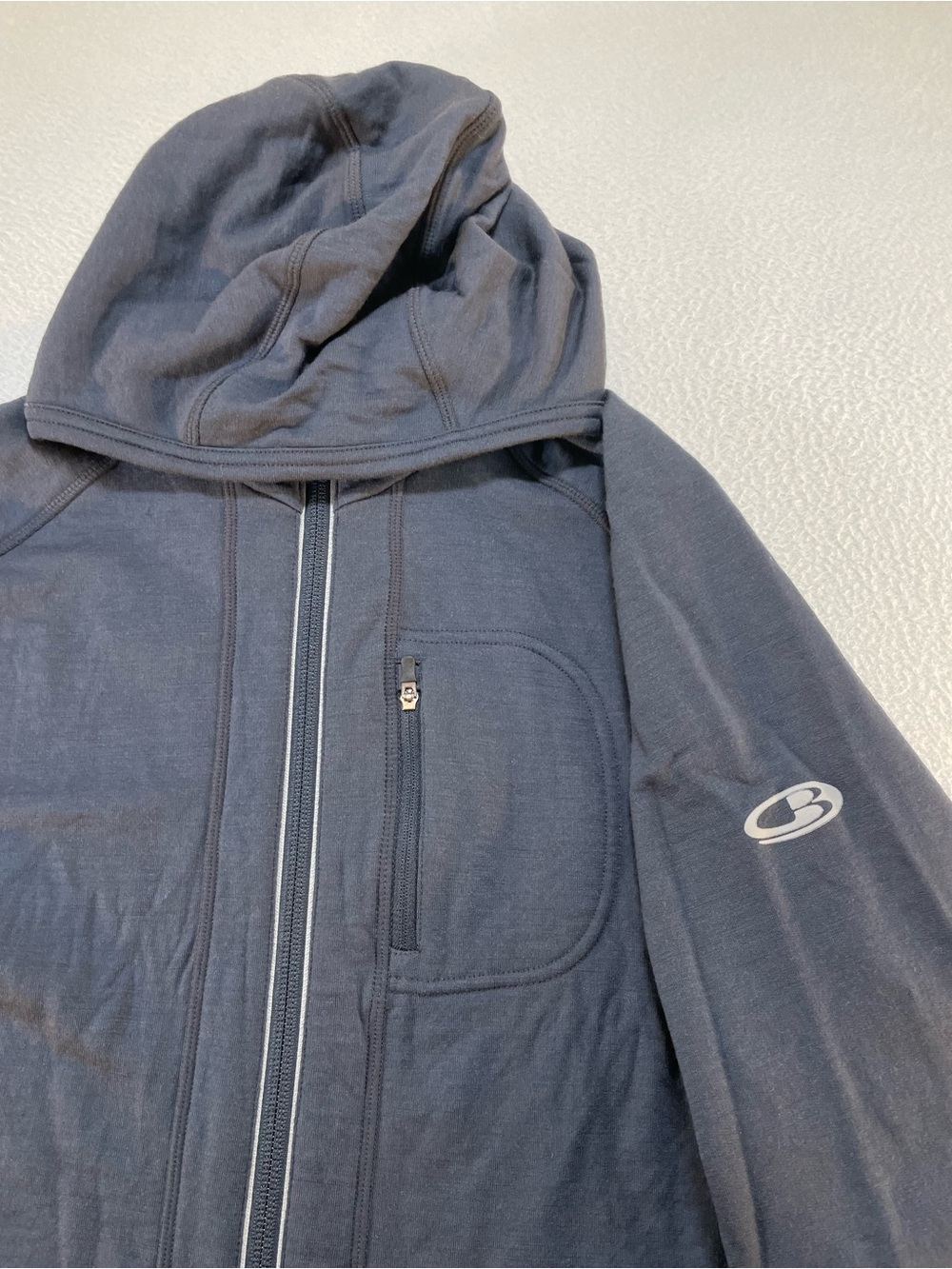 Icebreaker Mens GT 260 Midweight Full Zip Hoodie Size XXL
